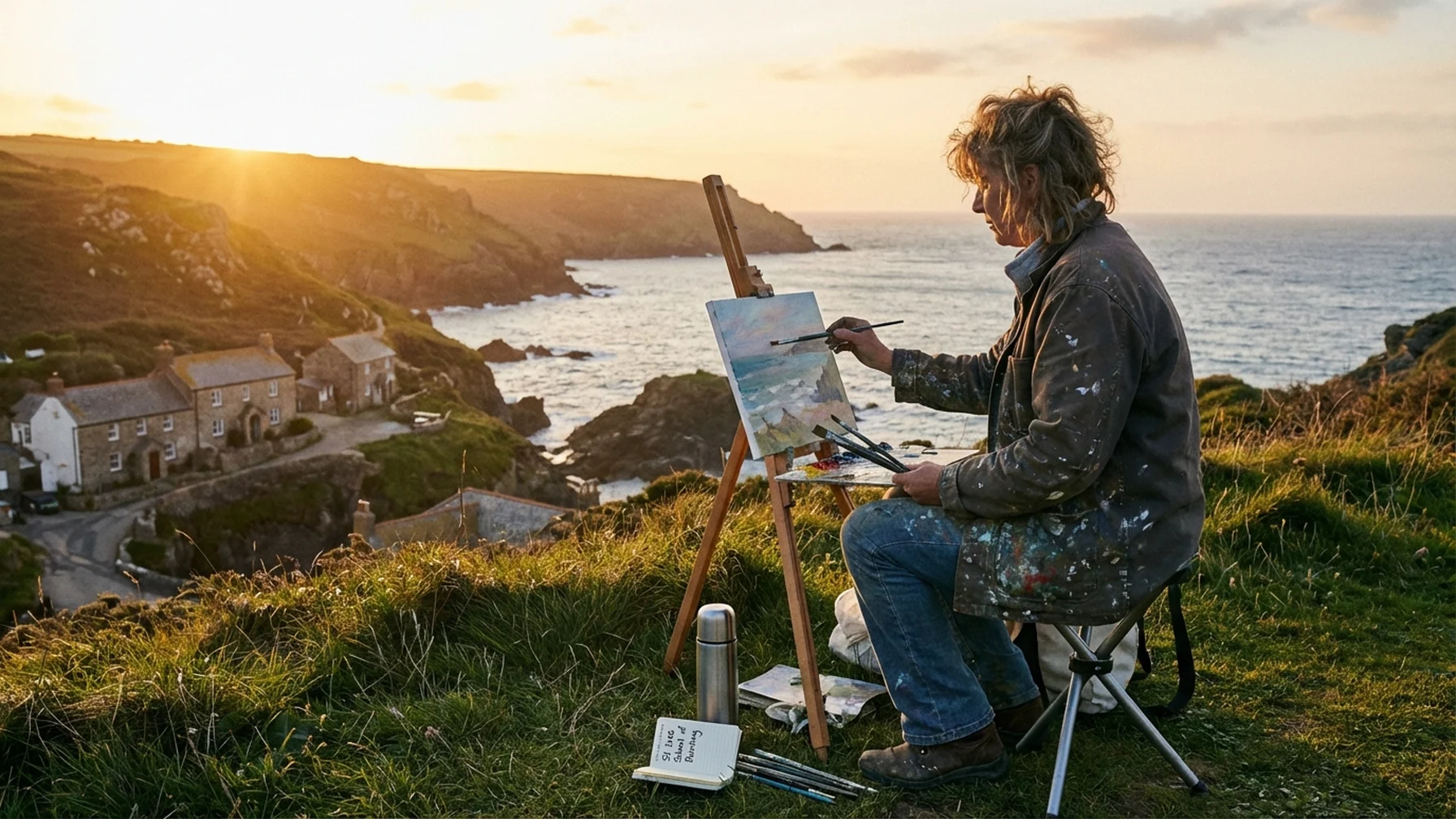 Research Profiles of local anaesthetic Artists in Cornwall: A Creative Journey