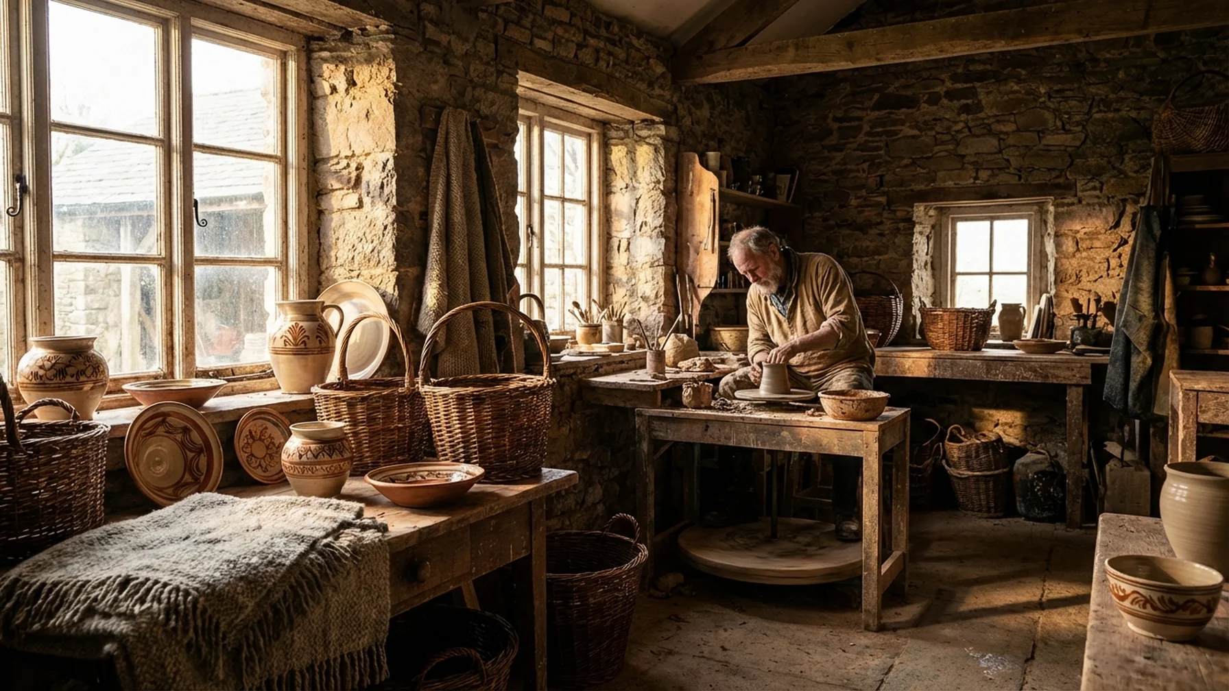 Research Traditional trade and Contemporary Art in Cornwall